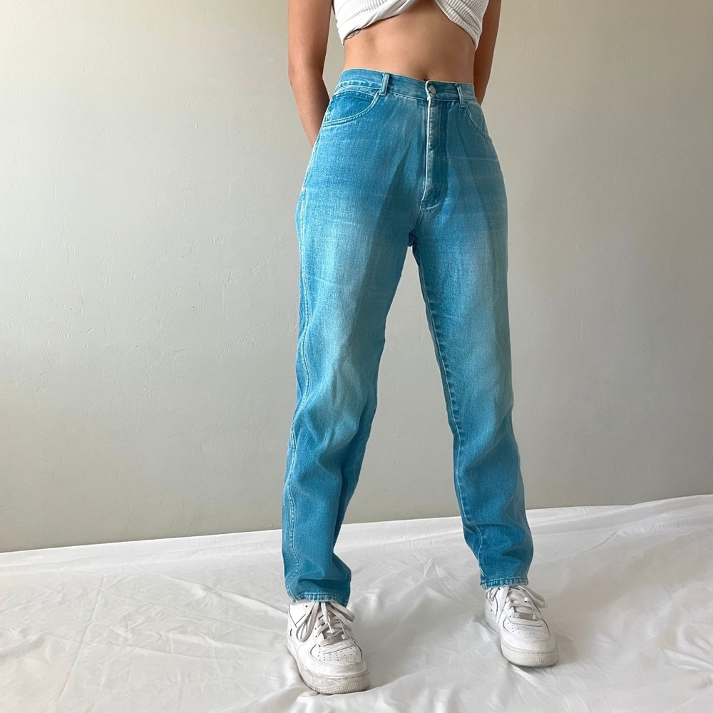 Teal Jeans